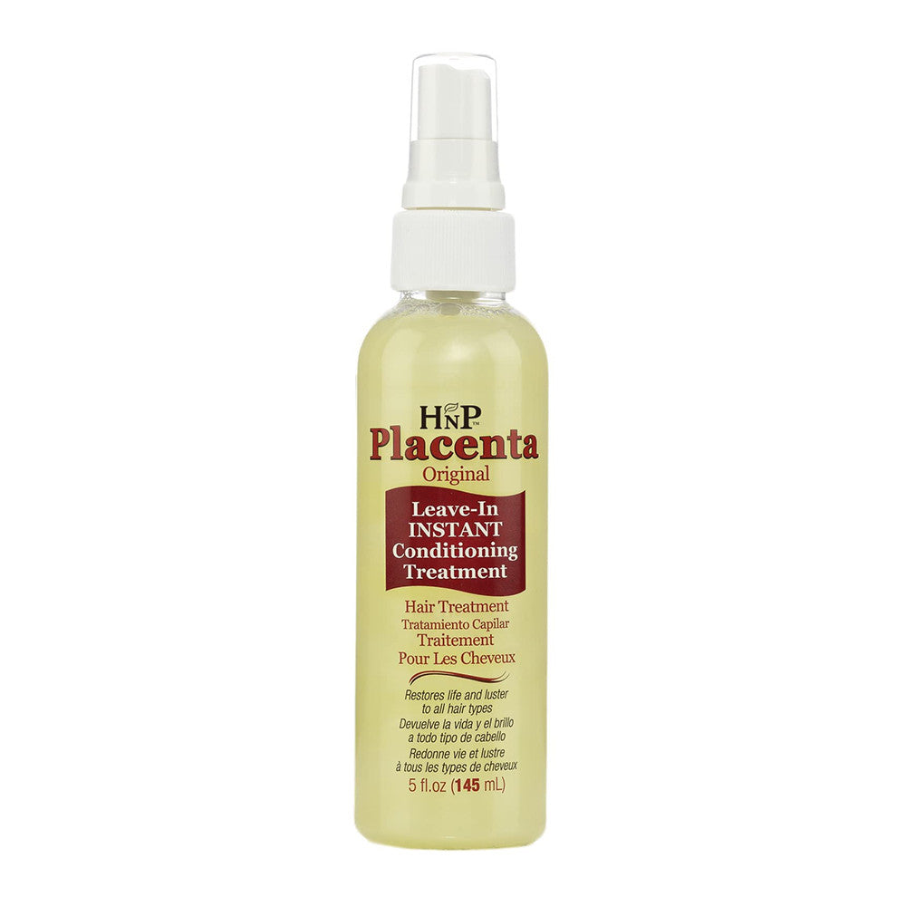 Hask Placenta Original Leave-In Instant Conditioning Treatment For All Types Of Hair, 5 oz